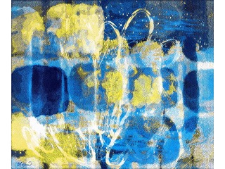 Buff n Blue on the Field 1/3 by Laura Mellow