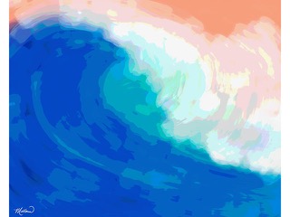 Sunset Swell 3/10 by Laura Mellow