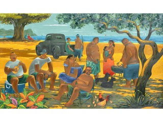 Pa'ina on da Beach by Tim Nguyen
