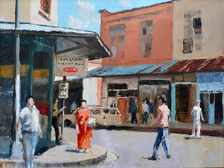 Smith and Hotel by Peter  Hayward (1905-1993)