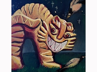 Mischievous Tiger by Lauren Hana Chai