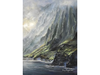 Napali Coasto on Kauai by Lucy Haugen