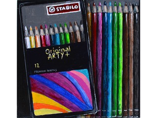 Things on My Desk - Colored Pencils by Sandra Blazel
