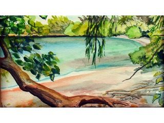 Kawela Bay by Jessica Orfe