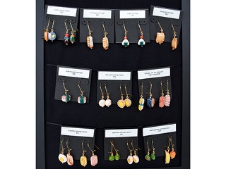 Onogiri Earrings by Tia Wu