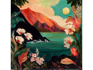 Moon Over Maui I by Claudia Wallace