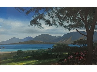 High View of Kualoa by Patrick  Doell