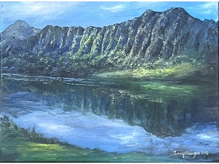 Ko'olau Reflections by Lucy Haugen
