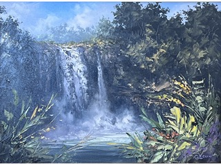 Roar of Falling Waters by George Eguchi