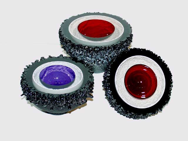 Optic Bowl (Purple) by Michael & Misato Mortara (View 3)