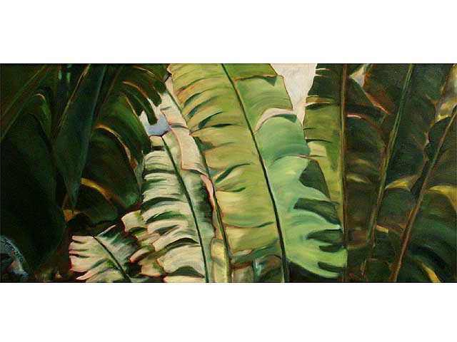 Banana Leaves by Mary Spears