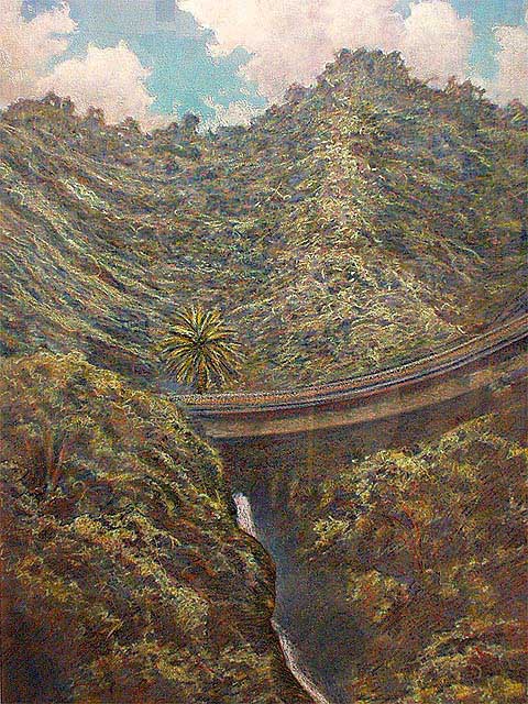 Old Pali Road by Russell Lowrey