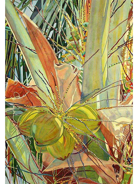 Coconuts ll by Fabienne Blanc