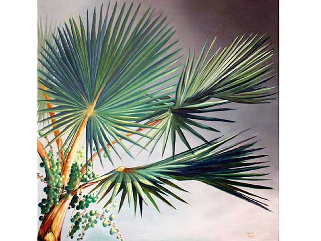 Palm Leaves by Wally White (1933-2018)