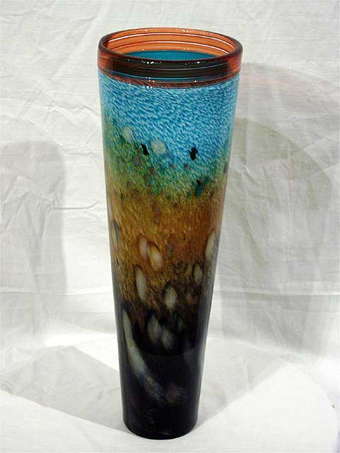 Turquoise Aurora Agate by Rick Mills