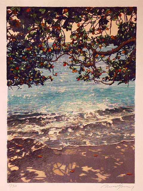 Kahana Bay Daylight by Russell Lowrey