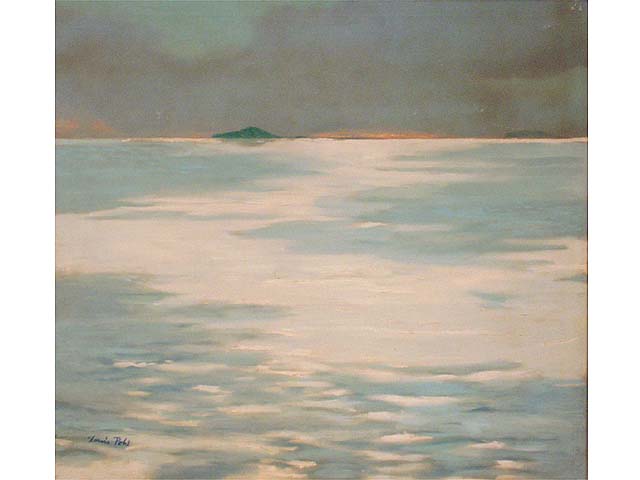 Calm Seascape by Louis Pohl (1915-1999)