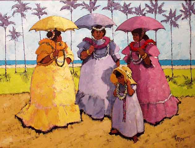 Hawaiian Sunny Days by Alfred Furtado (1931-2012)