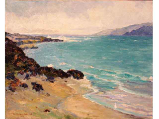 Seascape/ Beachscape by William Twigg-Smith (1883-1950)