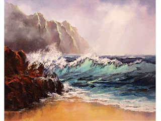 Windward Surf Hawaii by Michael Powell