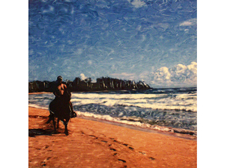 Riding the Beach by Marcia Duff