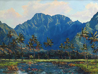 Mountains of Hanalei by Betty Hay Freeland (1941-2023)