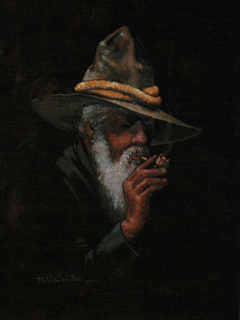Pipe Smoker by Henry B. Christian