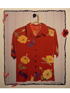 Formal Wear Hawaiian Style: Yellow Hibiscus by Mary Spears
