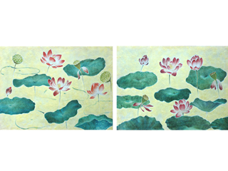 Patriotic Lotus I by Noe Tanigawa (View 2)