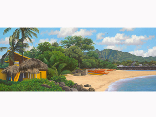 Haleiwa by Gary Reed (1948-2015)