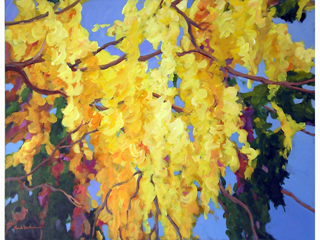 Gold Tree by Linda Hutchinson