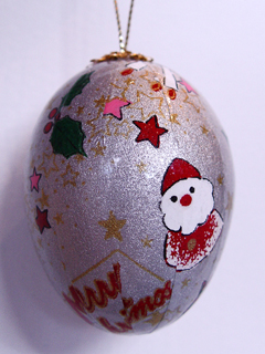 Christmas Ornament Eggs by Jeannie  Shaw (View 2)