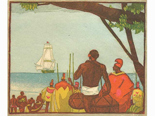Ship on the Horizon by Arman Manookian (1904-1931)