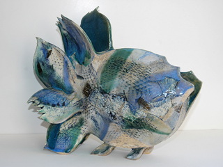 Blue Fish by Jana  Kenney