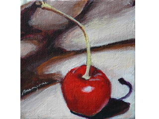 Lone Cherry I (Cherry Series) by Ingrid Manzione