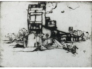 Untitled:  House Study by Arman  Manookian (1904-1931)