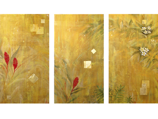 Bathed in Light (Triptych) II & III by Delro Rosco