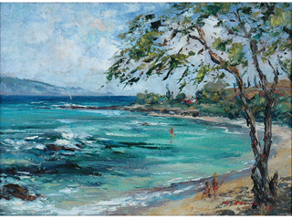 Napili Beach by Hajime Okuda (1906-1992)