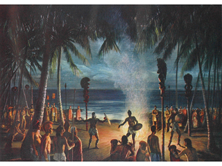 Before The White Man Came To Hawaii by Peter  Hurd