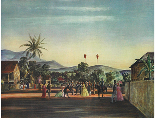 King Kamehameha 4th and Queen Emma, 1859 by Peter  Hurd
