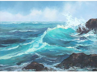 Leeward Surf by Michael Powell