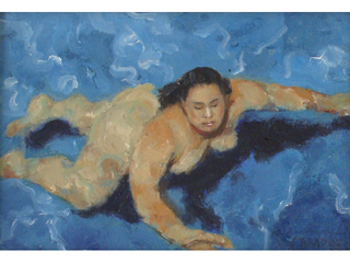 Swimmer I by Chris Campbell