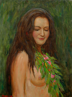 Hawaiian Girl by Victor  Gao