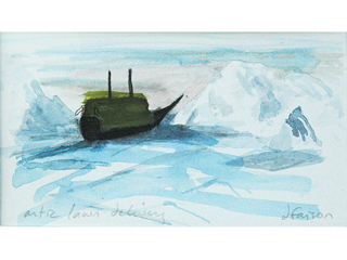 artic lawn delivery by Dorothy Faison