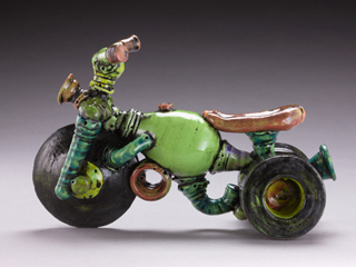 Melon Green Motorbike by Daven Hee (View 2)