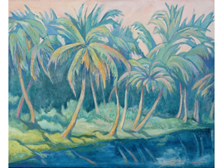 Kawainui Palms by Warren Stenberg