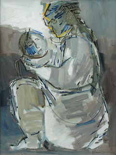 Madonna With Child by John Young (1909-1997)