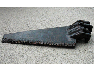 Hand Saw by Lauren Jo