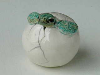 Hatchling Rattle 2 by Rochelle Lum (View 2)