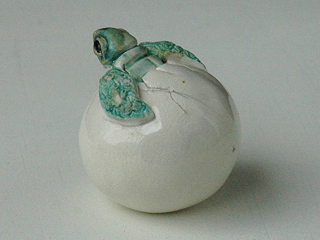 Hatchling Rattle 2 by Rochelle Lum (View 3)